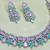 Multicolor designer premium festive wear necklace set