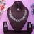 Purple designer premium festive wear necklace set