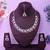 Pink designer premium festive wear necklace set