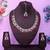 Red designer premium festive wear necklace set