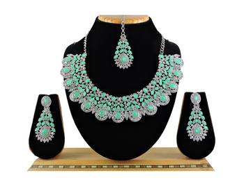 Maroon designer premium festive wear necklace set 3