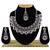 Blue designer premium festive wear necklace set