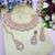 White designer premium festive wear necklace set