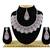 Pink designer premium festive wear necklace set