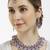 Purple designer premium festive wear necklace set