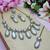 White designer premium festive wear necklace set
