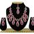 Red designer premium festive wear necklace set