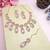 Purple designer premium festive wear necklace set