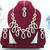 Green designer premium festive wear necklace set