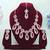Pink designer premium festive wear necklace set