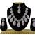 Pink designer premium festive wear necklace set