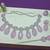 Pink designer premium festive wear necklace set