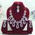 Purple designer premium festive wear necklace set