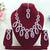 Purple designer premium festive wear necklace set