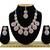 Purple designer premium festive wear necklace set