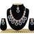 Blue designer premium festive wear necklace set