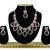 Purple designer premium festive wear necklace set