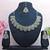 Grey designer premium festive wear necklace set