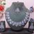 Purple designer premium festive wear necklace set