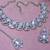 Purple designer premium festive wear necklace set