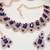 Blue designer premium festive wear necklace set