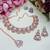 Multicolor designer premium festive wear necklace set