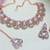 Multicolor designer premium festive wear necklace set