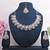 Pink designer premium festive wear necklace set
