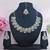 White designer premium festive wear necklace set