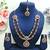 Purple designer premium festive wear necklace set