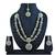 Turquoise designer premium festive wear necklace set