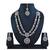 Purple designer premium festive wear necklace set