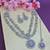 Purple designer premium festive wear necklace set