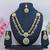Turquoise designer premium festive wear necklace set