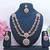 Purple designer premium festive wear necklace set