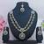 Turquoise designer premium festive wear necklace set