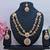 White designer premium festive wear necklace set