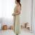 Sage green floral embroidered georgette straight kurta set for women with sequin work
