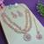 White designer premium festive wear necklace set