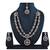 Purple designer premium festive wear necklace set