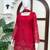 Rani color fendy silk blend embroidered kurta palazzo set with dupatta