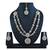 White designer premium festive wear necklace set