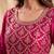 Magenta premium chinon embroidered sharara suit set with dupatta