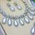 White designer premium festive wear necklace set