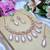 Silver designer premium festive wear necklace set