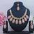 Pink designer premium festive wear necklace set