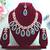 Turquoise designer premium festive wear necklace set