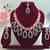 Turquoise designer premium festive wear necklace set