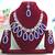 Turquoise designer premium festive wear necklace set