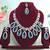 Turquoise designer premium festive wear necklace set